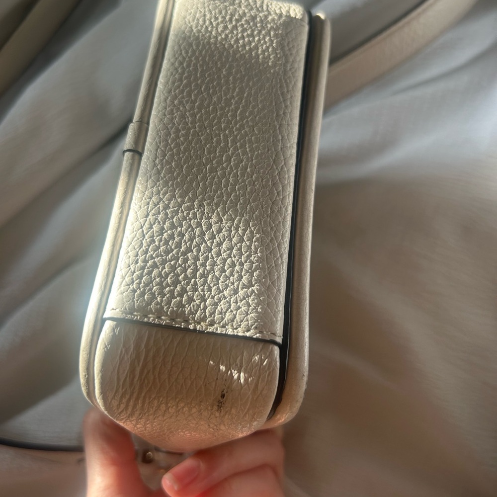 Coach North/South Lonnie Crossbody Bag. Tan + beige - Picture 7 of 12
